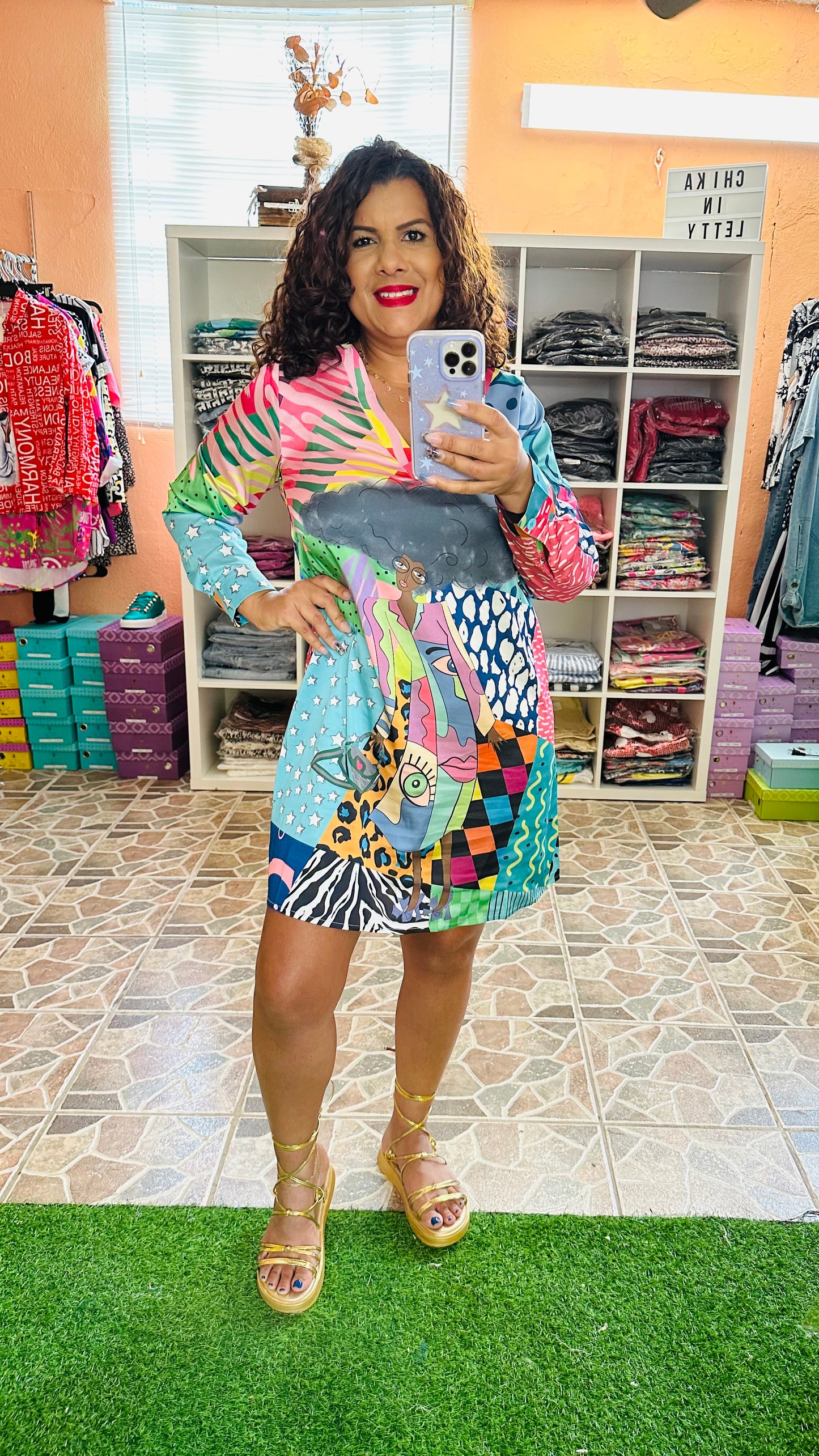 Printed Fashion Dress