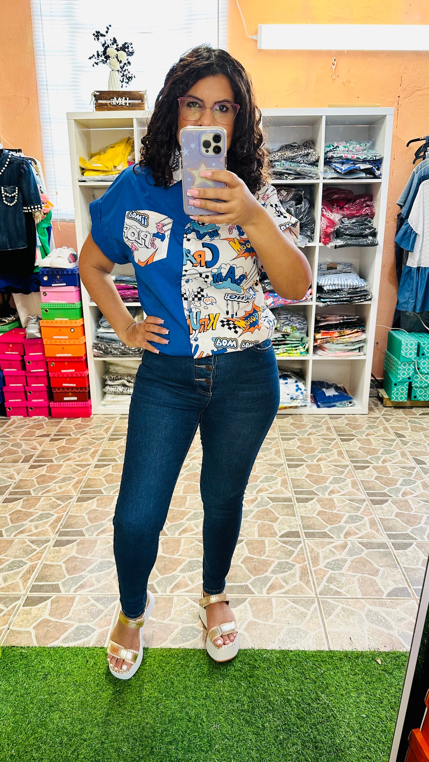 Top Blue Multi