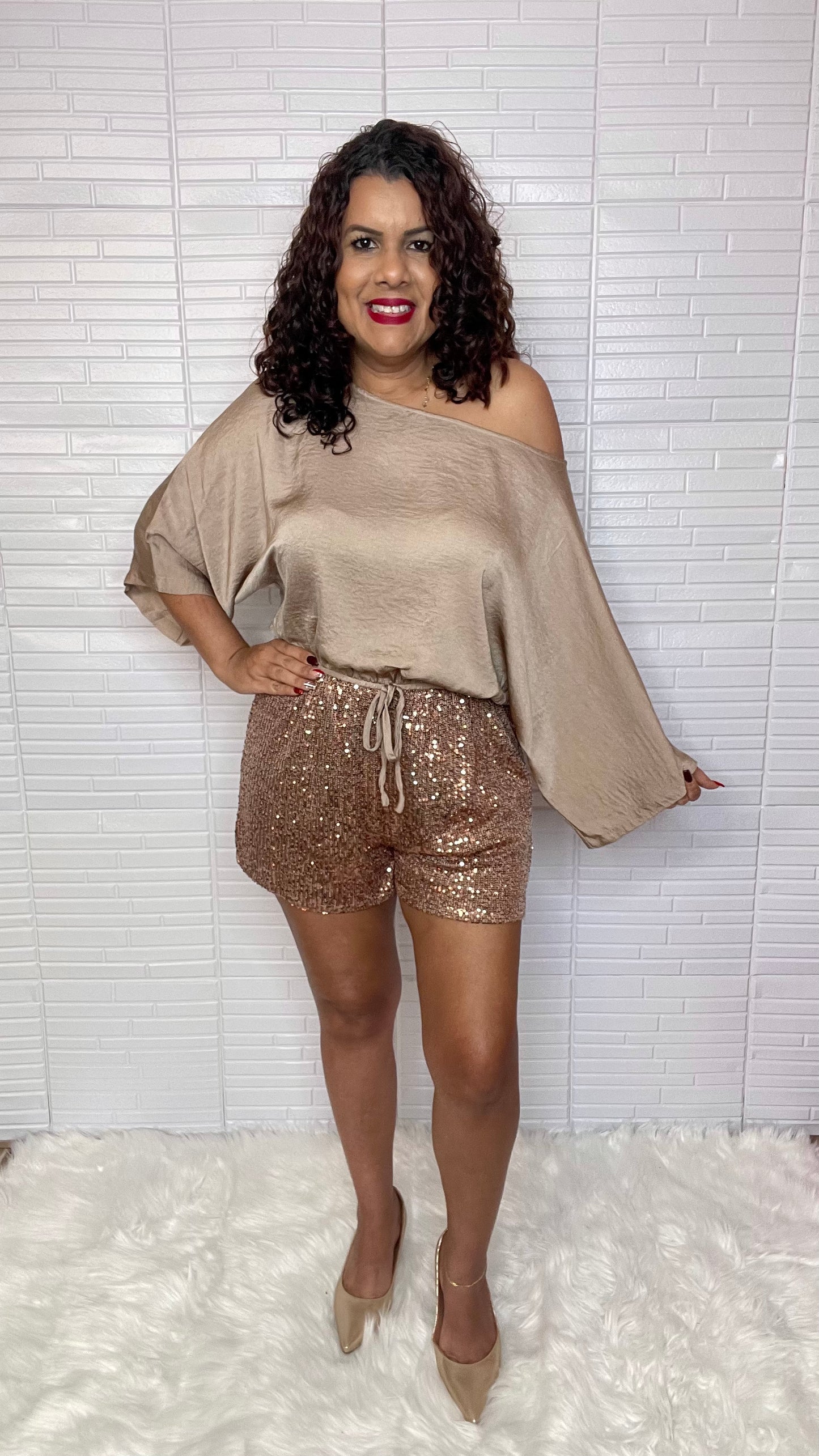 Sequin Romper