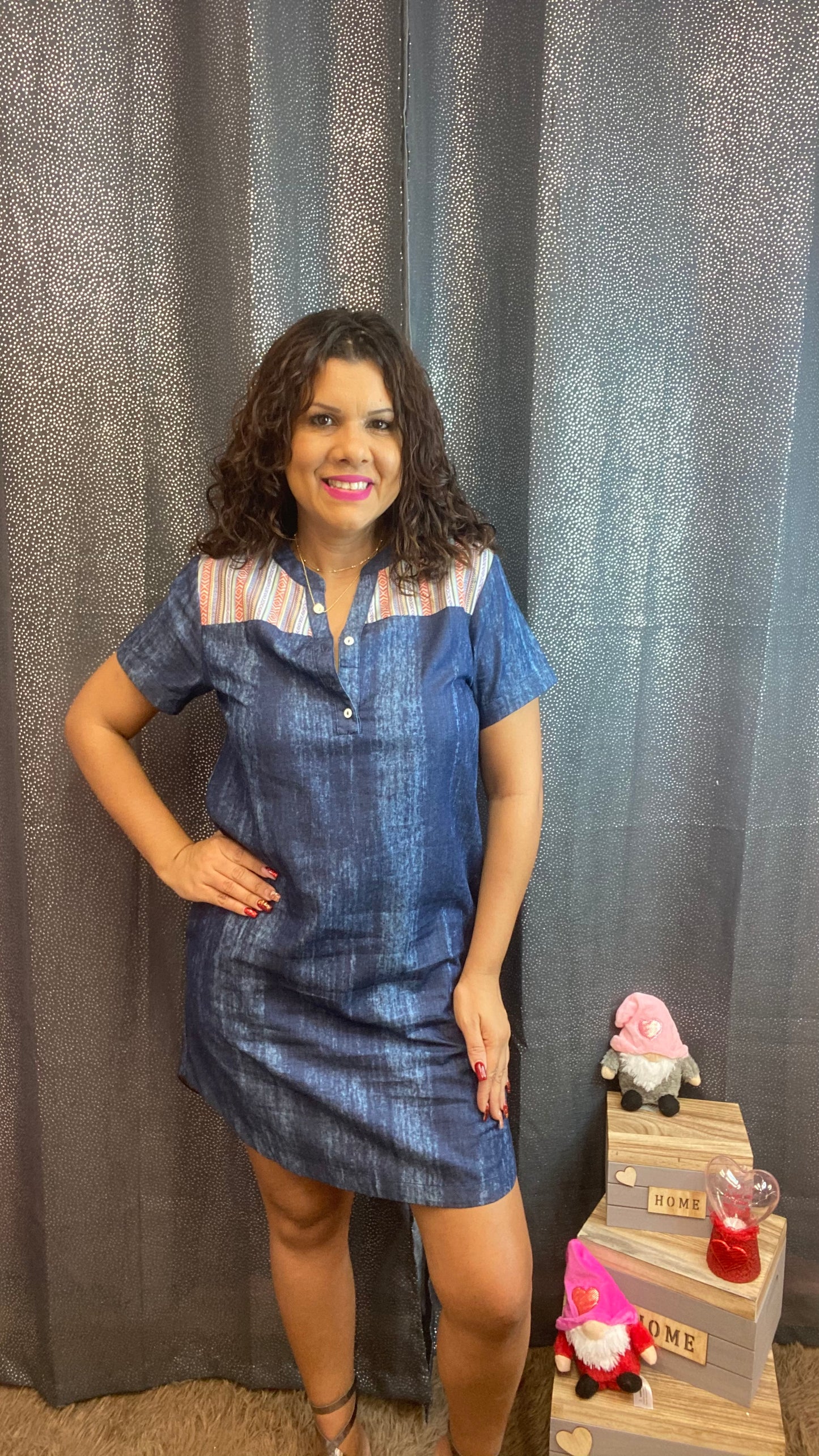 Denim Shirt Dress