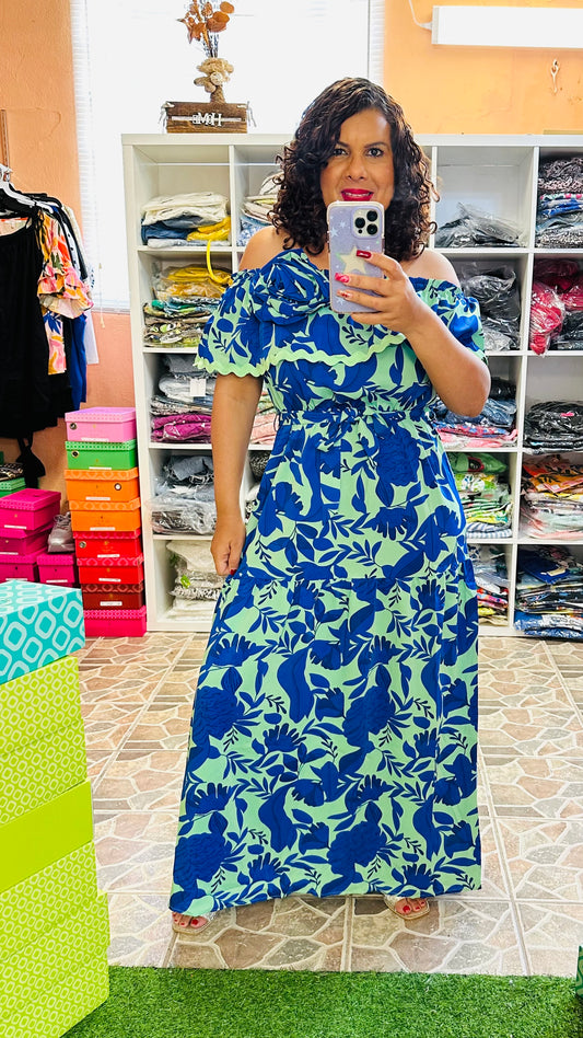 Maxi Dress Ruffled