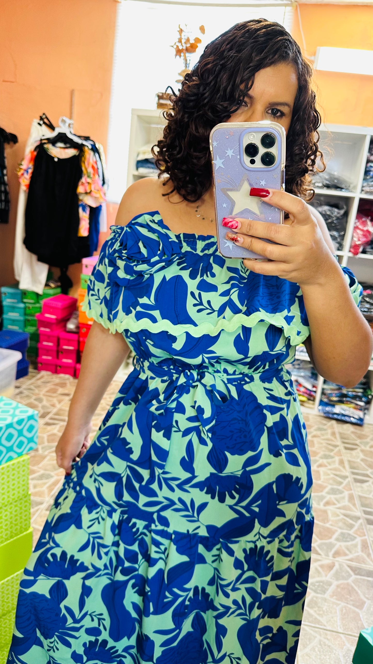 Maxi Dress Ruffled