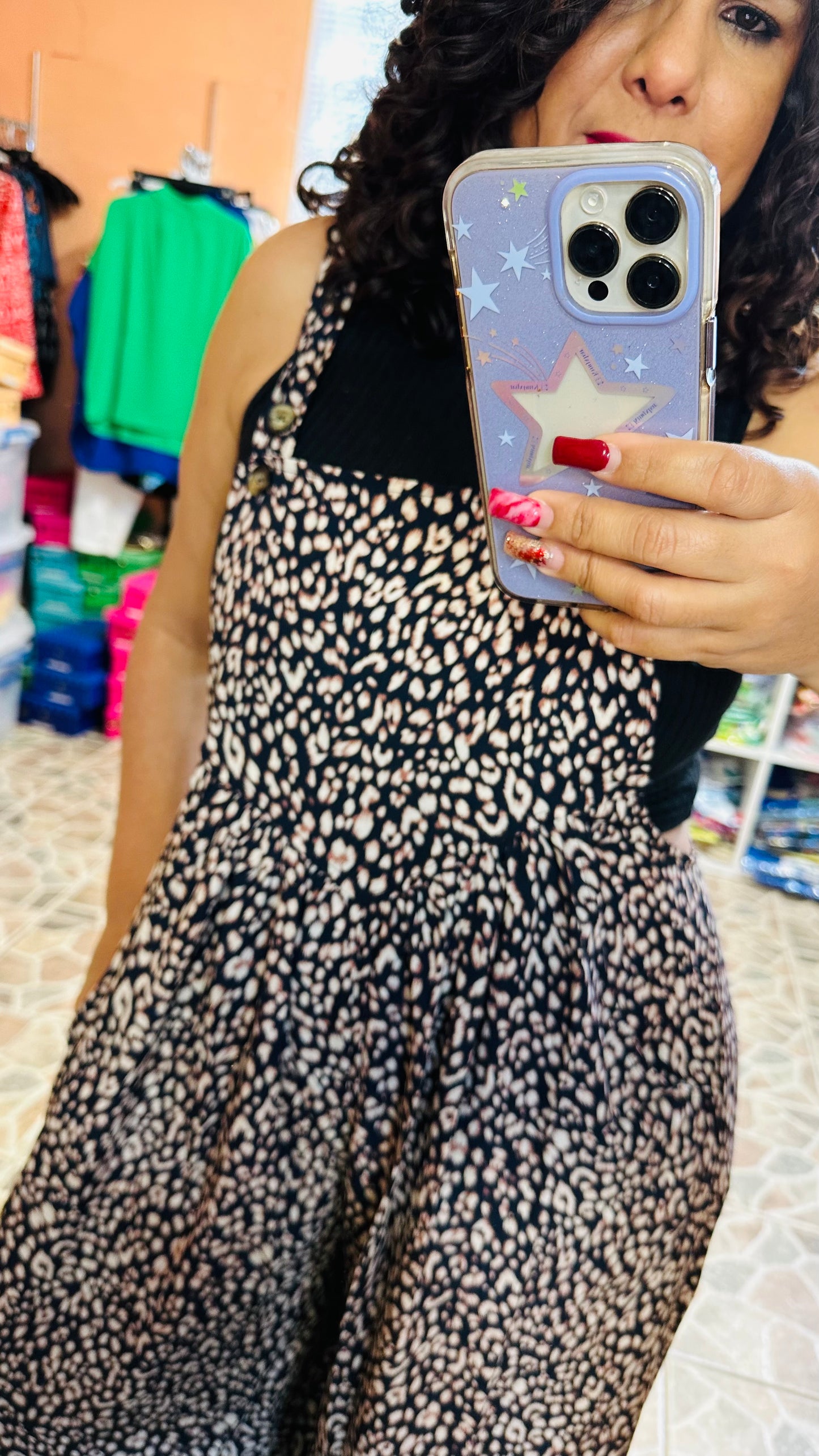Overall Print animal