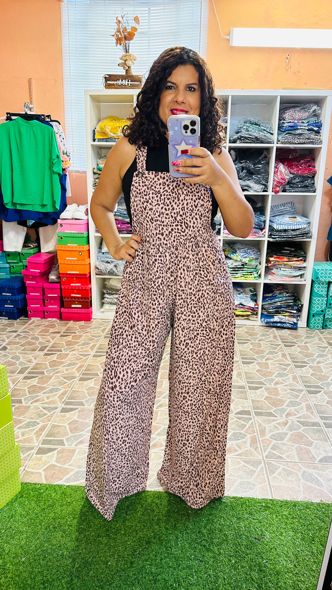 Overall Animal Print