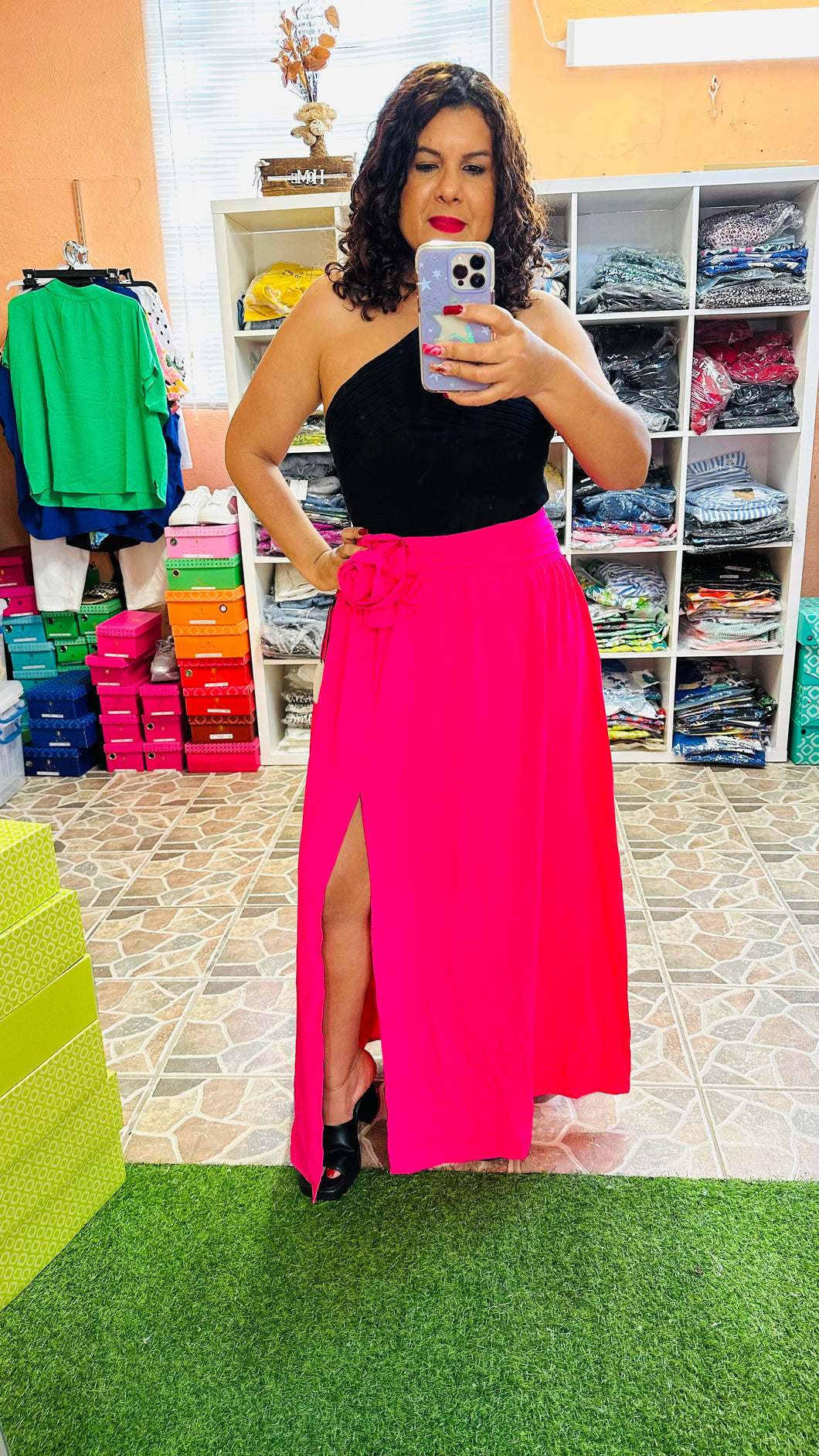 Skirt Fuschia