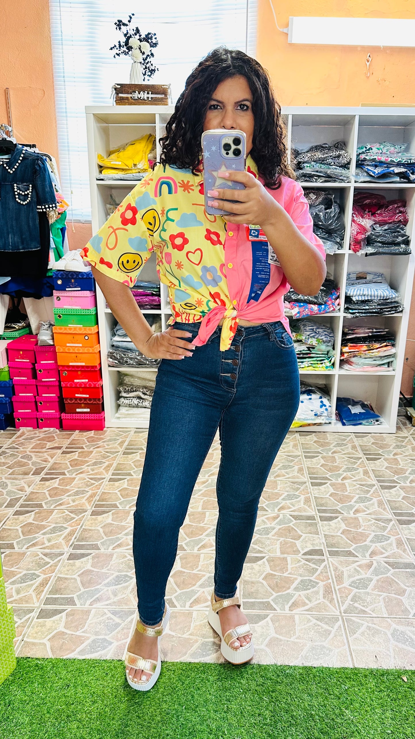 Color Blocked Top