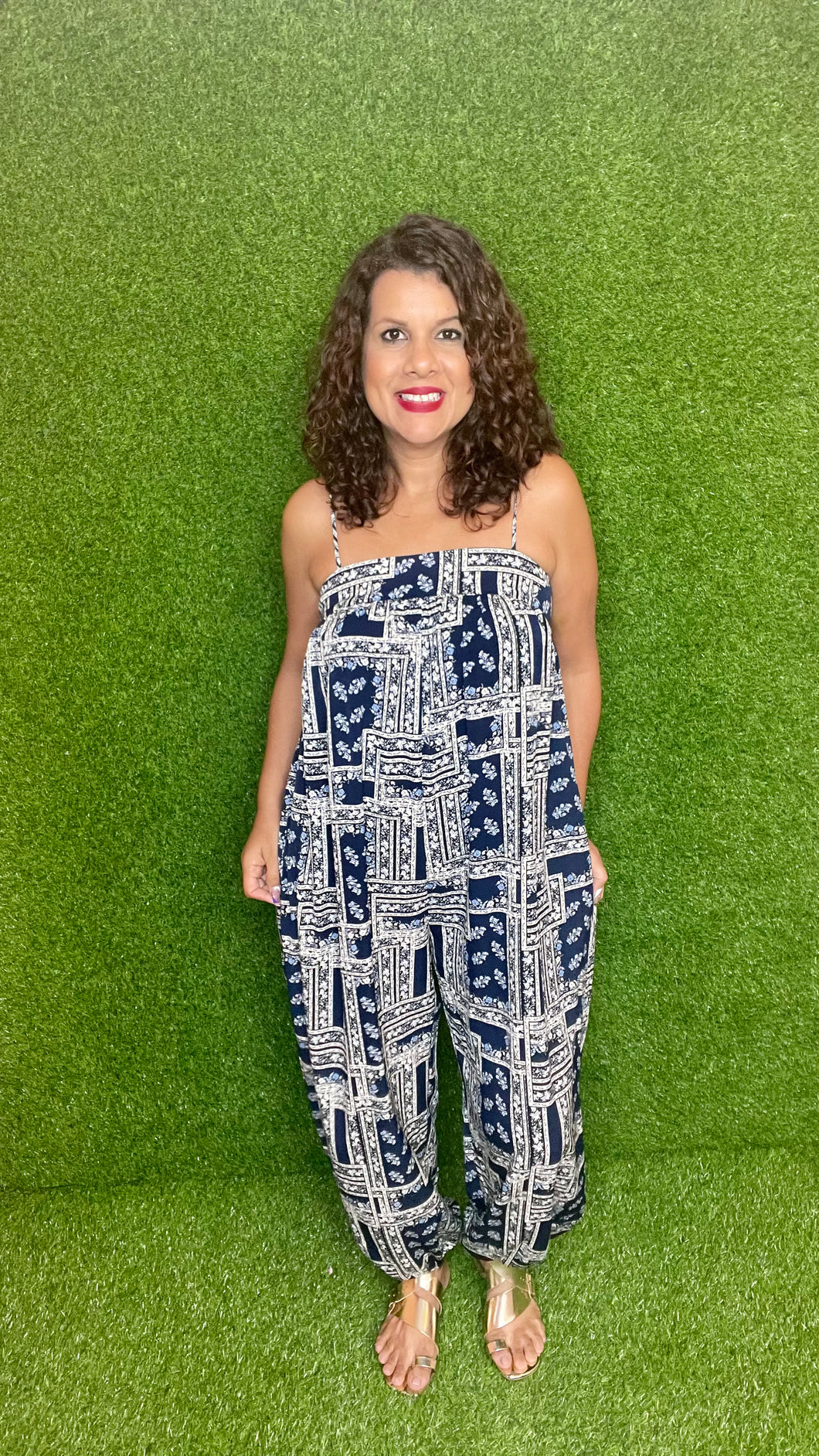 Jumpsuit printed