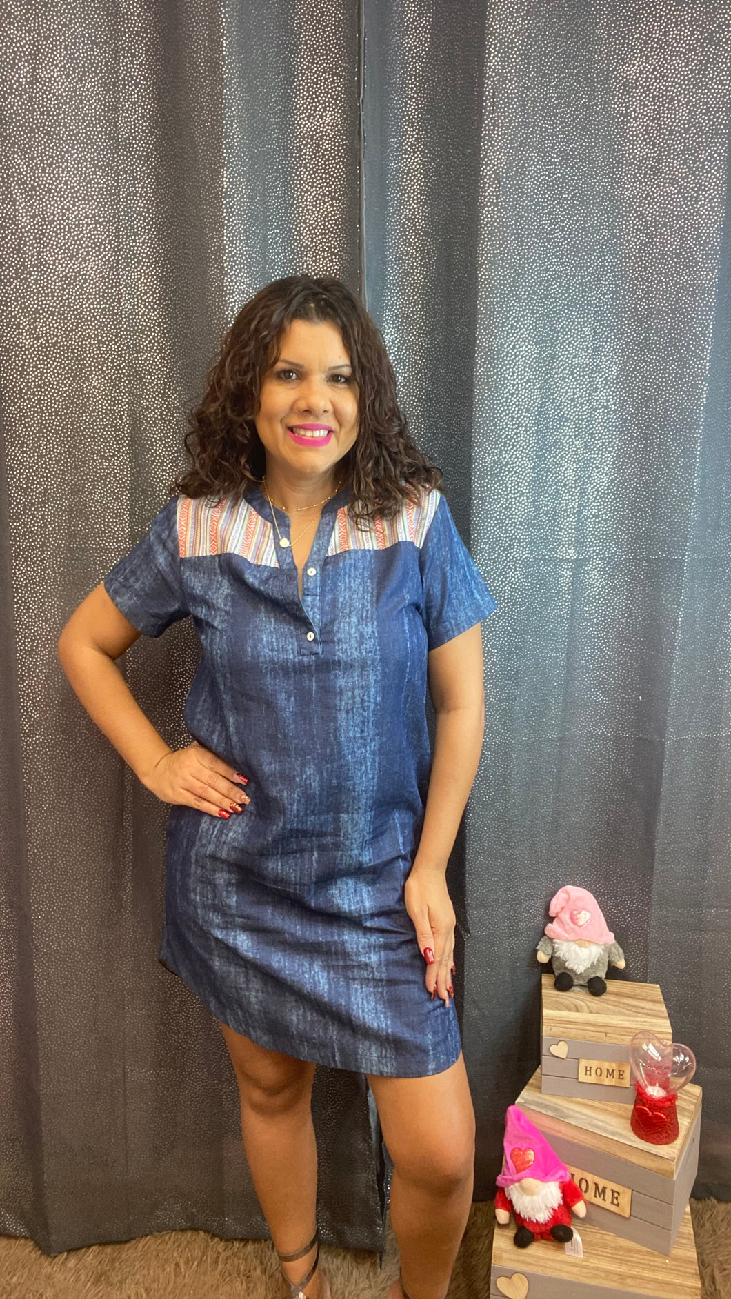 Denim Shirt Dress