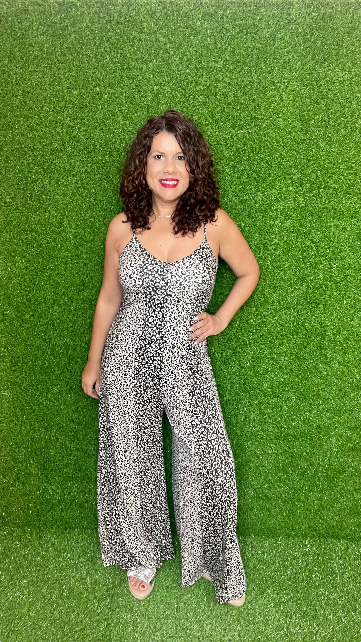 Jumpsuit Sand Leopard