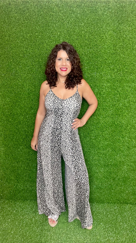 Jumpsuit Sand Leopard